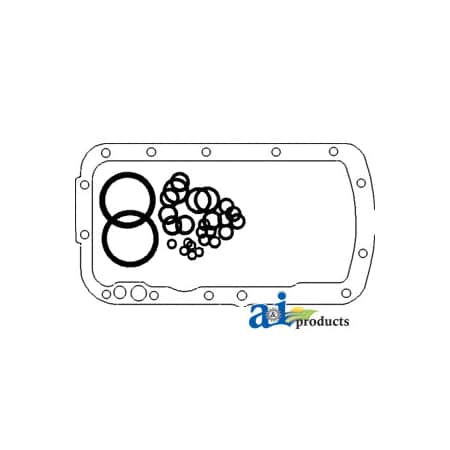A & I Products Hydraulic Lift Cover Repair Kit 16" x6" x0.5" A-3B6523